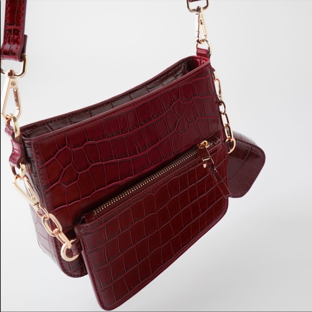 Zara triple crossbody bag